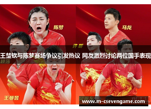 王楚钦与陈梦赛场争议引发热议 网友激烈讨论两位国手表现